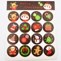 Naklejki arkusz Merry Christmas okrągłe Naklejki arkusz Merry Christmas okrągłe