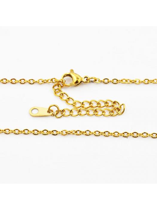 Chains steel  gold 70