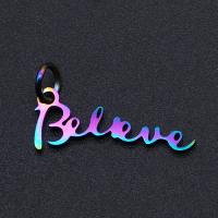 Zawieszka ze stali multicolor Believe Zawieszka ze stali multicolor Believe