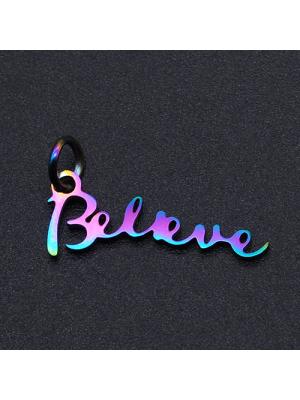 Zawieszka ze stali multicolor Believe Zawieszka ze stali multicolor Believe