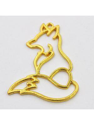 Zawieszka ramka lisek 39 x 29,5 mm Zawieszka ramka lisek 39 x 29,5 mm