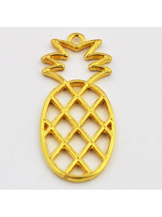 Pendant gold pineappel