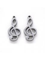 Pendant Stainless Steel musical note