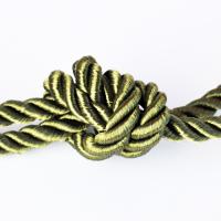 Sznurek skręcany oliwkowy 5 mm Sznurek skręcany oliwkowy 5 mm