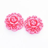 Kaboszon okrągły kwiatki różówy Kaboszon okrągły kwiatki różówy