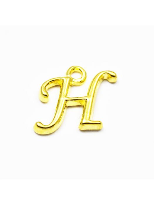 Zawieszka litera złota H