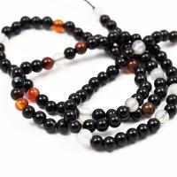 Agat czarny 3 mm 10 szt. Agat czarny 3 mm 10 szt.