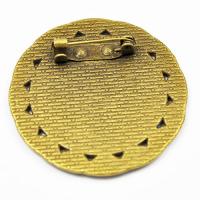 Baza broszki morska antyczna 30 mm Baza broszki morska antyczna 30 mm
