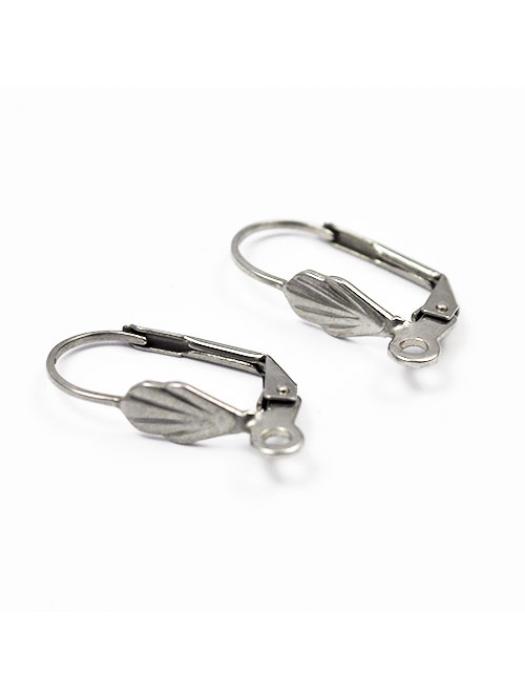 Hoop Earrings silver steel