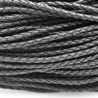Rzemień pleciony czarny 3 mm miekki Rzemień pleciony czarny 3 mm miekki