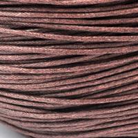 Sznurek woskowany brązowy 1,5 mm  Sznurek woskowany brązowy 1,5 mm