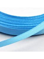  Ribbon satin 6 mm blue