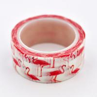 Washi tape różowe flamingi Washi tape różowe flamingi