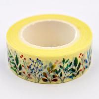 Washi tape kolorowe listki Washi tape kolorowe listki