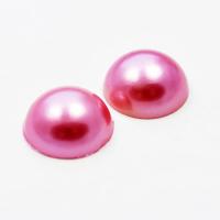 Kaboszon perła 12 mm fuksja Kaboszon perła 12 mm fuksja
