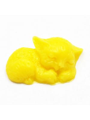 Kaboszon żółty kot