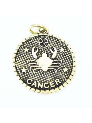 Zawieszka złota znak zodiaku- rak Zawieszka złota znak zodiaku- rak