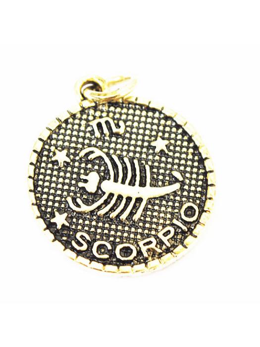 Zawieszka złota znak zodiaku- skorpion