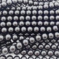 Koralik perła majorka czarna 8 mm