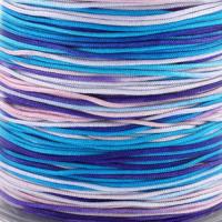 Sznurek imitacja jedwabiu kolorowa 1 mm Sznurek imitacja jedwabiu kolorowa 1 mm