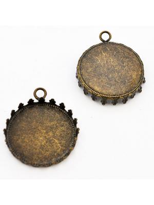 Wisiorek ozdobny antyczny  24 mm Wisiorek ozdobny antyczny  24 mm