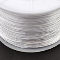 Sznurek satynowy 1mm biały
