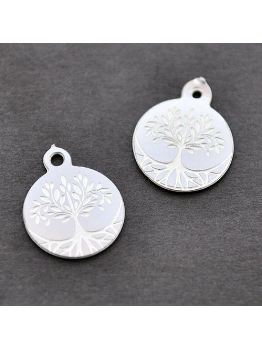 Pendant Stainless Steel tree of life