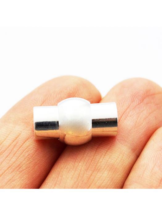 Toggle magnetic silver 17 x 10 mm