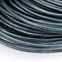 Rzemień ciemnogranatowy 2 mm Rzemień ciemnogranatowy 2 mm