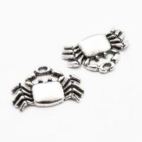 Zawieszka srebrna krab 14 x 23 mm Zawieszka srebrna krab 14 x 23 mm