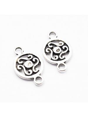 Zawieszka łącznik okrągły 12 x 19 mm Zawieszka łącznik okrągły 12 x 19 mm