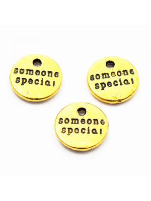 Zawieszka złota monetka someone special Zawieszka złota monetka someone special