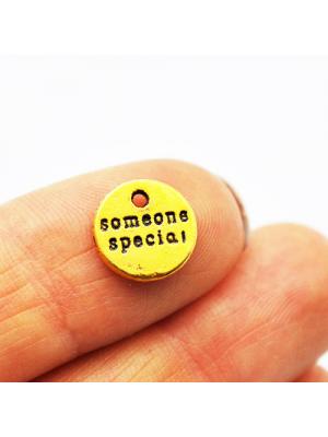 Zawieszka złota monetka someone special Zawieszka złota monetka someone special