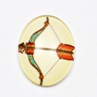 Kaboszon szklany znak zodiaku strzelec