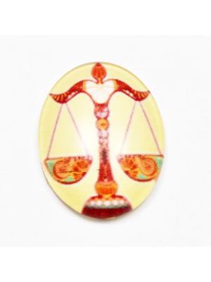 Kaboszon szklany znak zodiaku waga Kaboszon szklany znak zodiaku waga