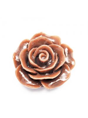 Róża 20 mm brązowa Róża 20 mm brązowa