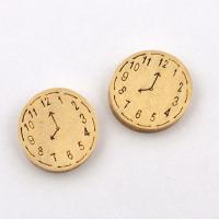 Koralik drewniany naturalny zegar Koralik drewniany naturalny zegar