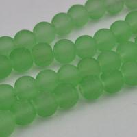 Kula szklana matowa 8 mm jasnozielona 10 szt. Kula szklana matowa 8 mm jasnozielona 10 szt.