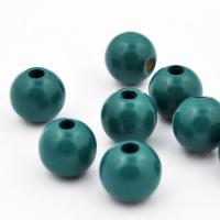 Koralik drewniany kula 12 mm turkus CE Koralik drewniany kula 12 mm turkus CE