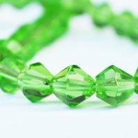 Kryształek 6 mm zielony Kryształek 6 mm zielony