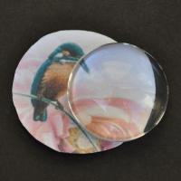 Kaboszon przezroczysty  20 mm Kaboszon przezroczysty  20 mm