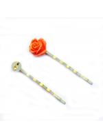 Hairpin clip 8 mm gold