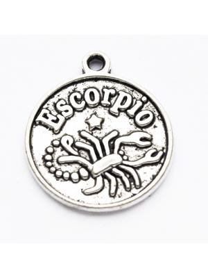 Zawieszka srebrna znak zodiaku- skorpion Zawieszka srebrna znak zodiaku- skorpion
