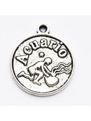 Zawieszka srebrna znak zodiaku-wodnik Zawieszka srebrna znak zodiaku-wodnik
