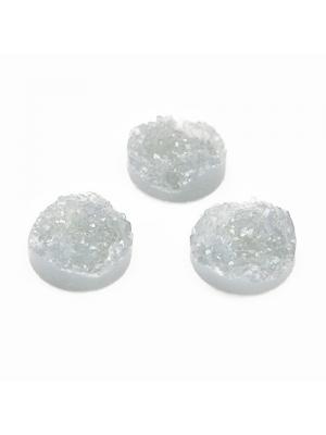 Kaboszon druzy szary 12 mm Kaboszon druzy szary 12 mm