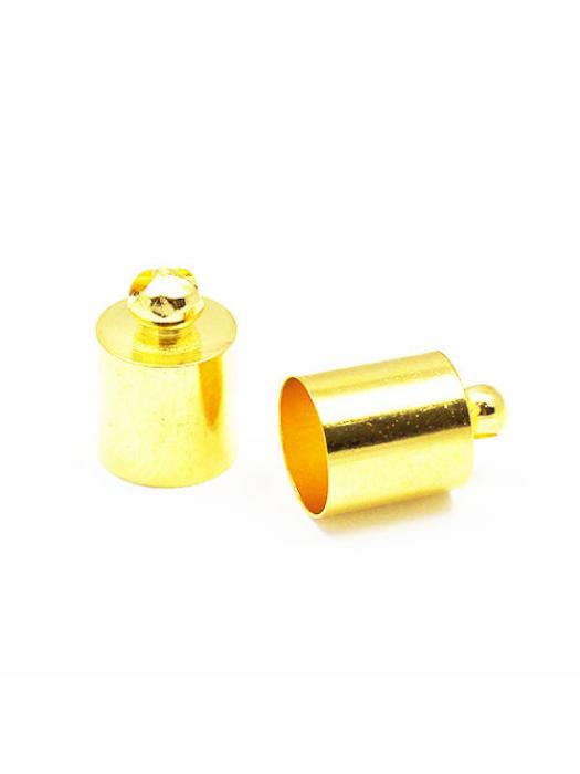 Cord end 7,5 gold