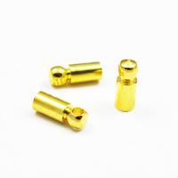 Końcówka do bransoletki złota 2 mm Końcówka do bransoletki złota 2 mm