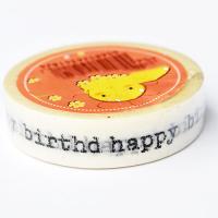 Washi tape happy birthday Washi tape happy birthday