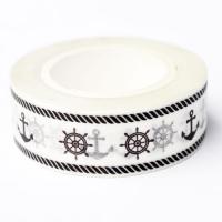 Washi tape ster i kotwica