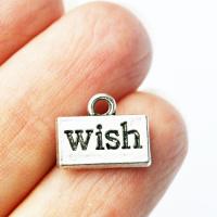 Zawieszka srebrna wish Zawieszka srebrna wish